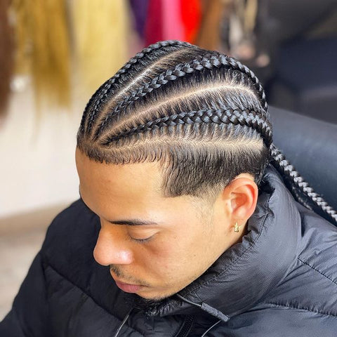 15 Coolest Black Men Braid Styles That Made Admiring Glances