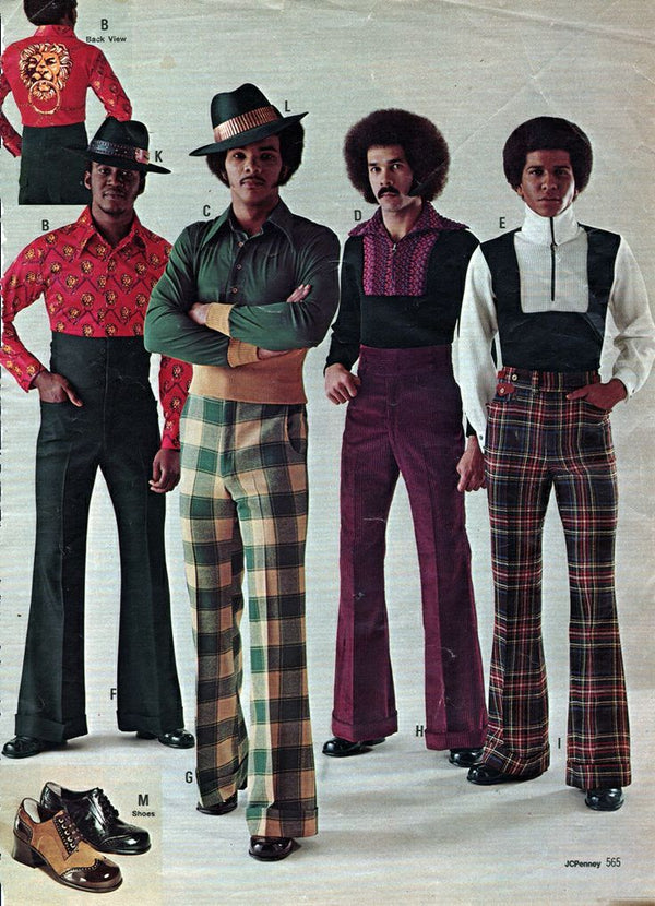 History Of African American 70s Black Fashion for Men