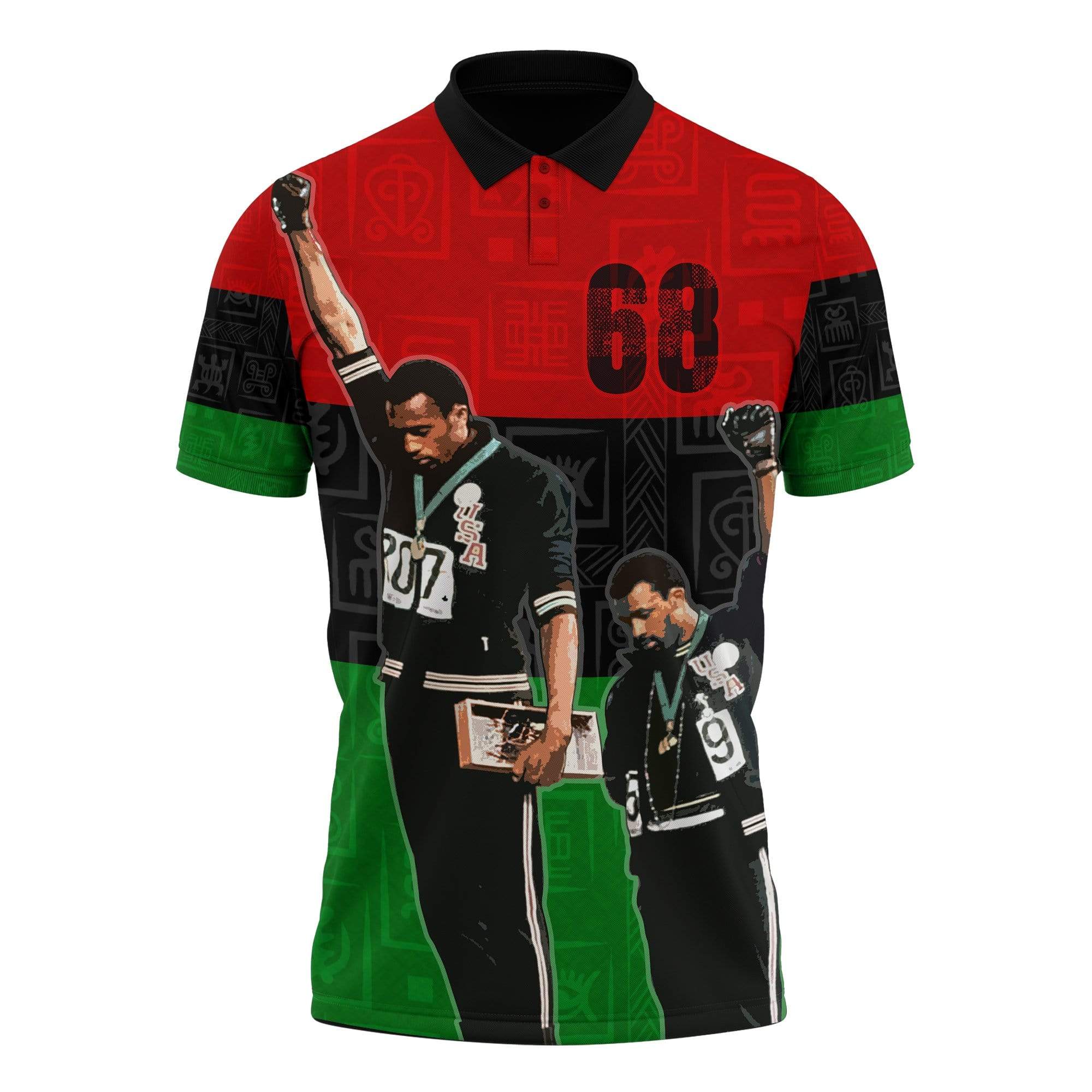 68 Olympics Polo Shirt | Melaninful | Reviews on Judge.me