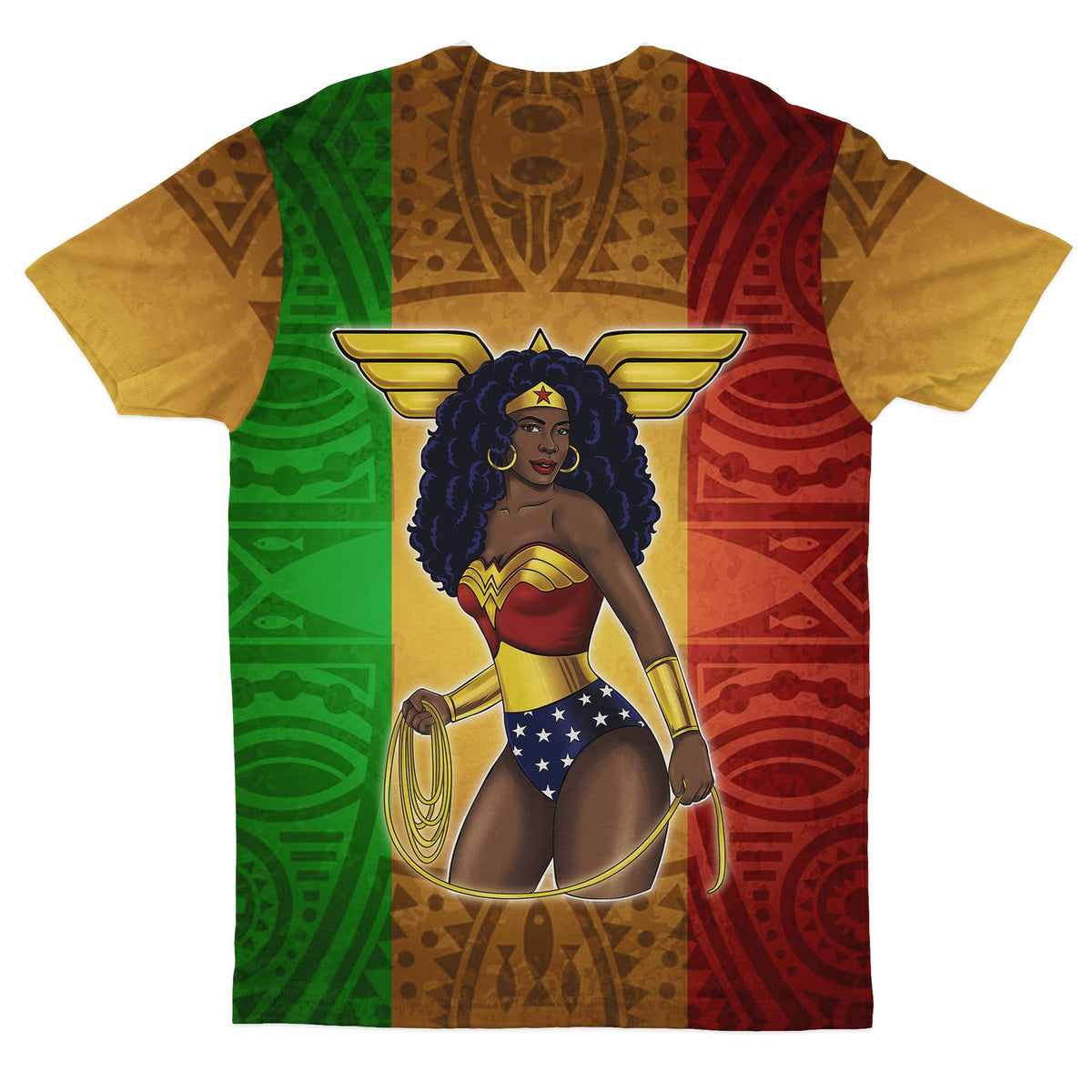 black girl wonder woman t shirt