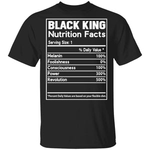 Black King Nutrition Facts T-shirt & Hoodie | African Culture Fashion