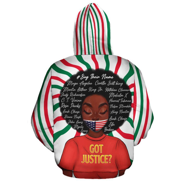 Download Got Justice Black Girl All-over Hoodie | African Inspired ...