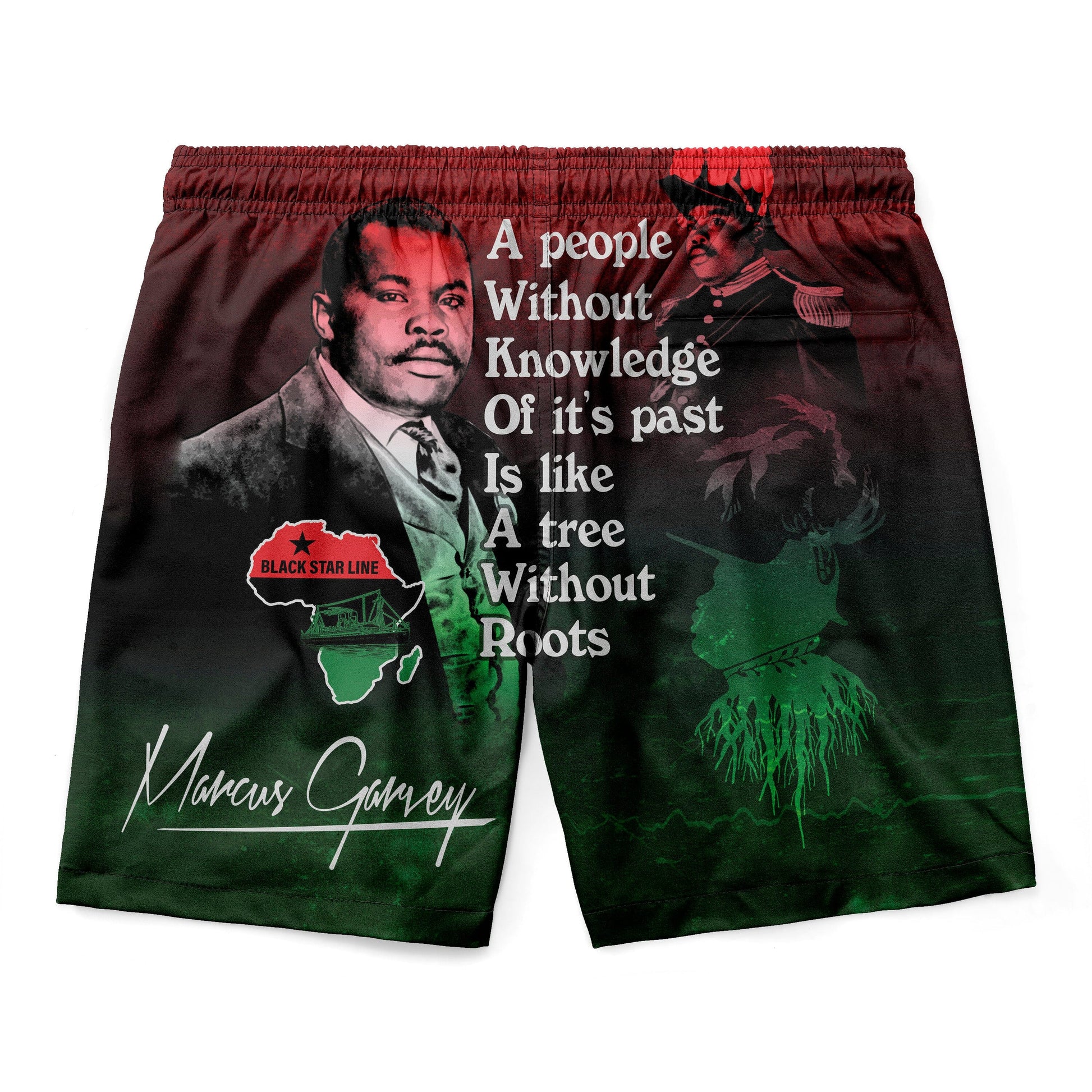 Marcus Garvey Quotes Shorts Shorts Tianci 