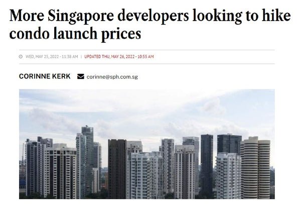 More Singapore developers looking to hike condo launch prices