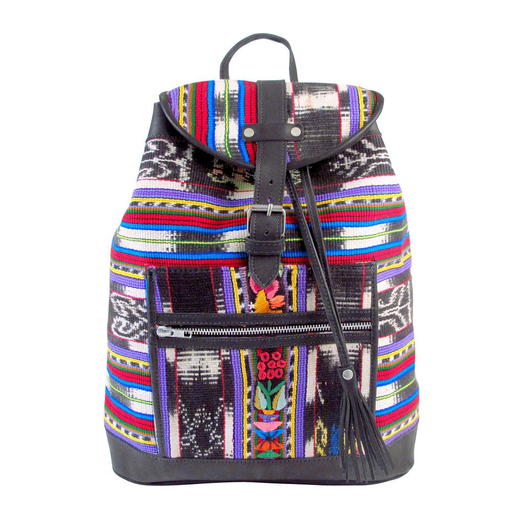 luxury, artisan, backpack - ATHINAEUM - One Off Hand Made Mayan ...
