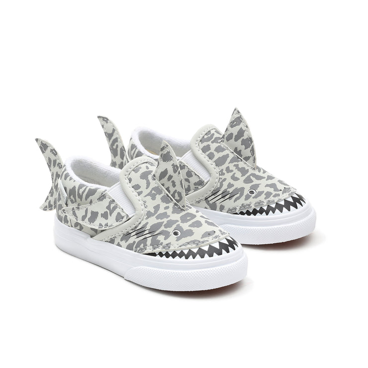 vans toddler shark slip on