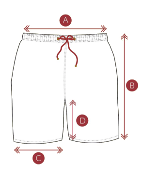 Legacy History Pride shorts measurements