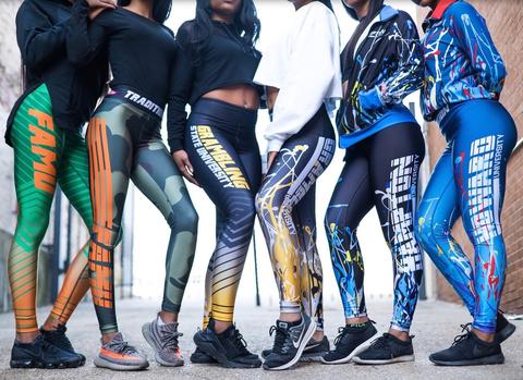 HBCU Leggings, Black College Leggings for HBCU Alumni