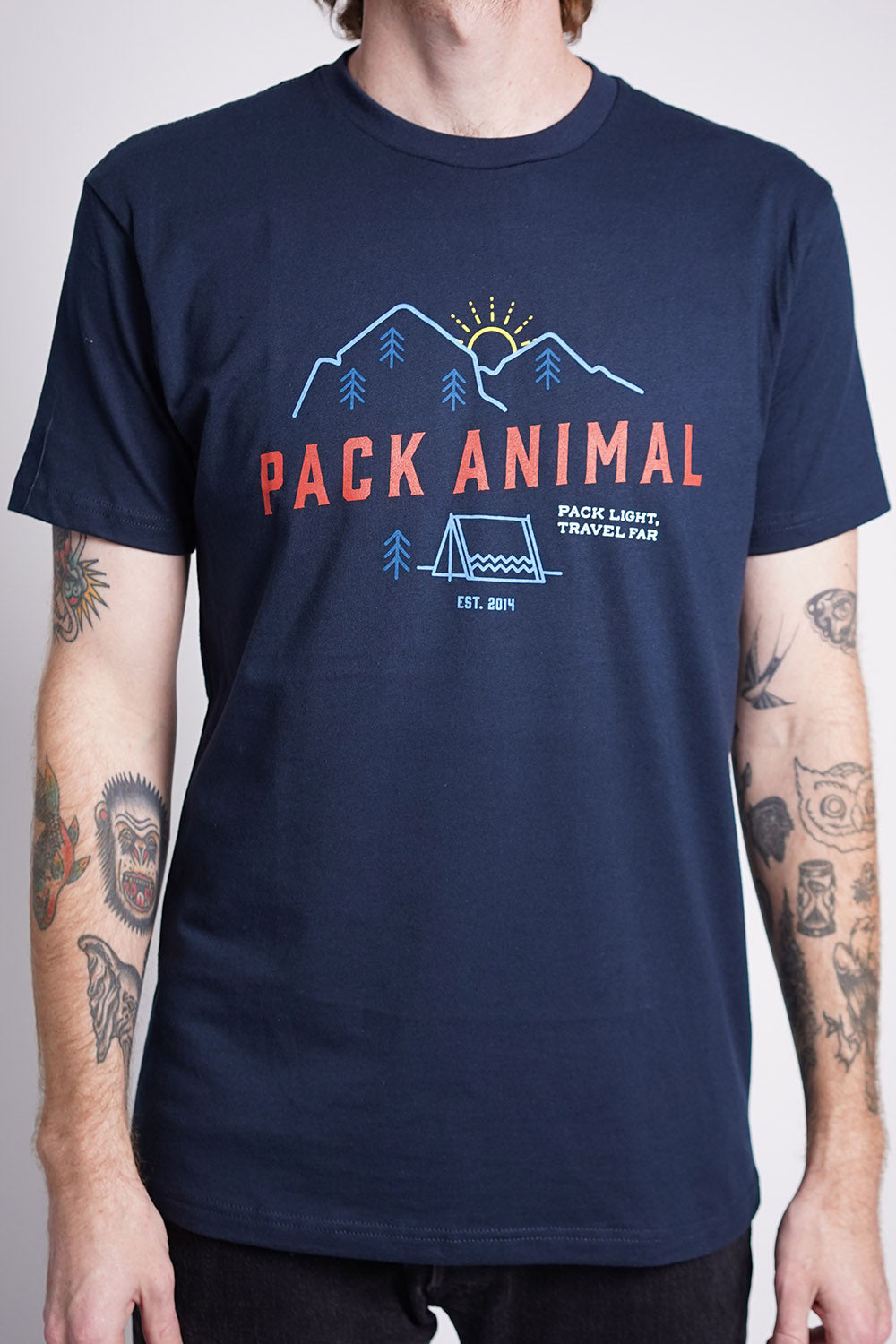 Camp Postcard Tee - Pack Animal product image