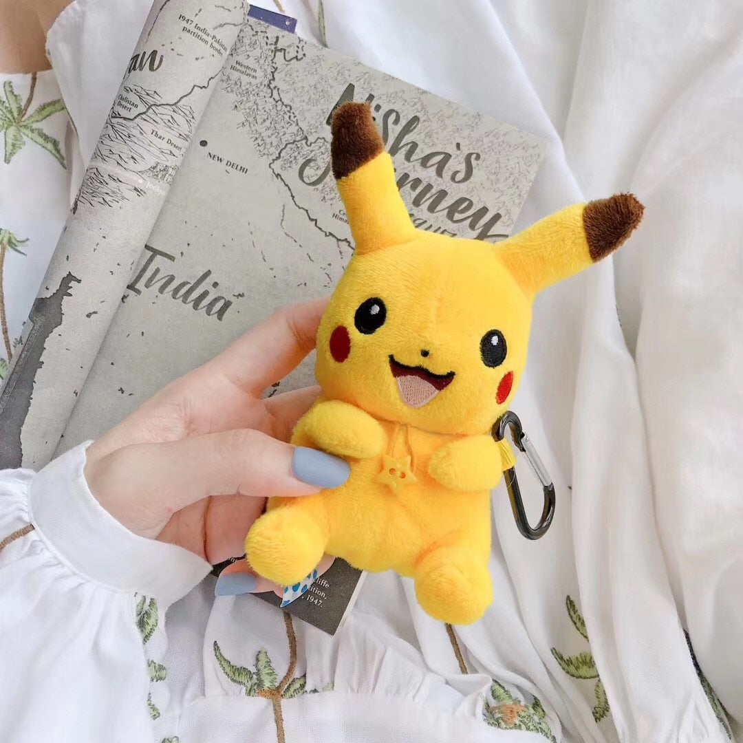 furry pikachu plush