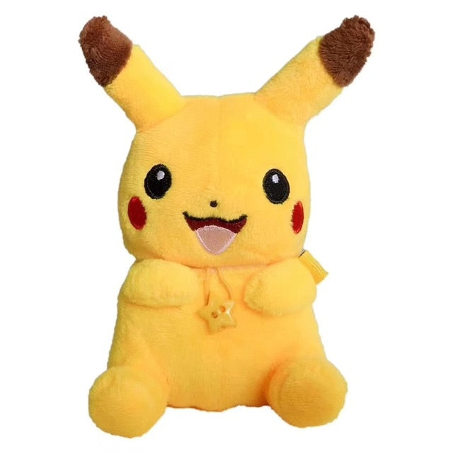 furry pikachu plush