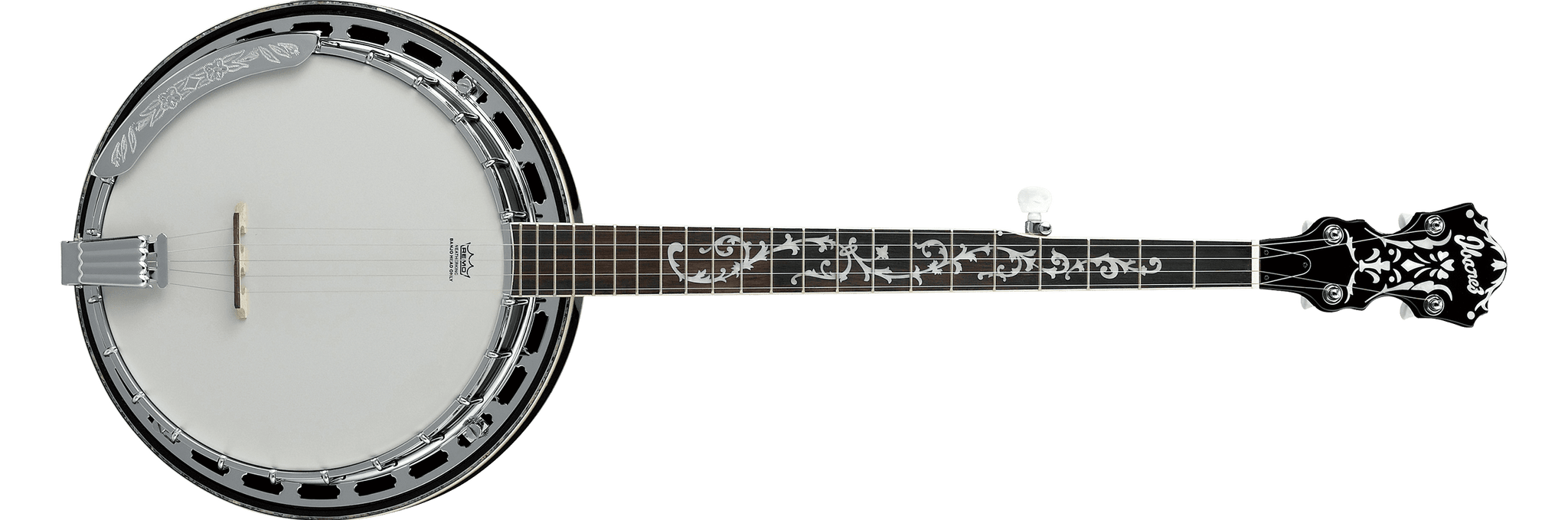 Ibanez B300 5 String Banjo with Rosewood Resonator