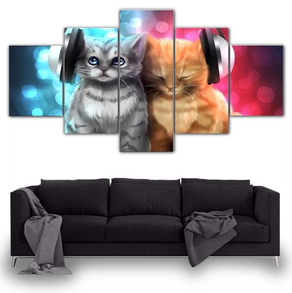 Tableau Chat Original Tout Chat Tout