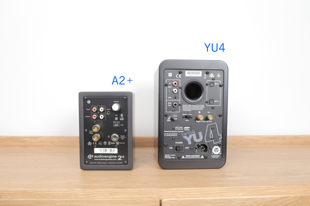 Audioengine A2+ vs. Kanto YU4