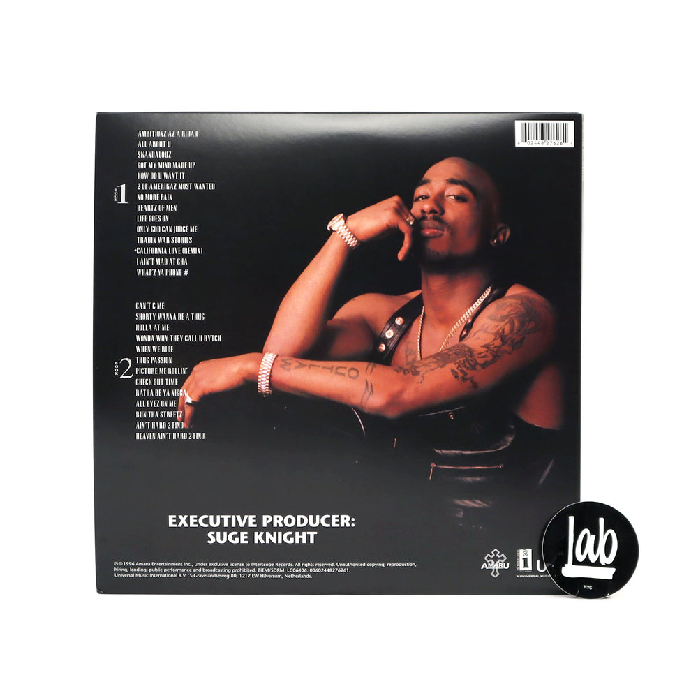 2Pac: All Eyez On Me (180g) Vinyl 4LP — TurntableLab.com