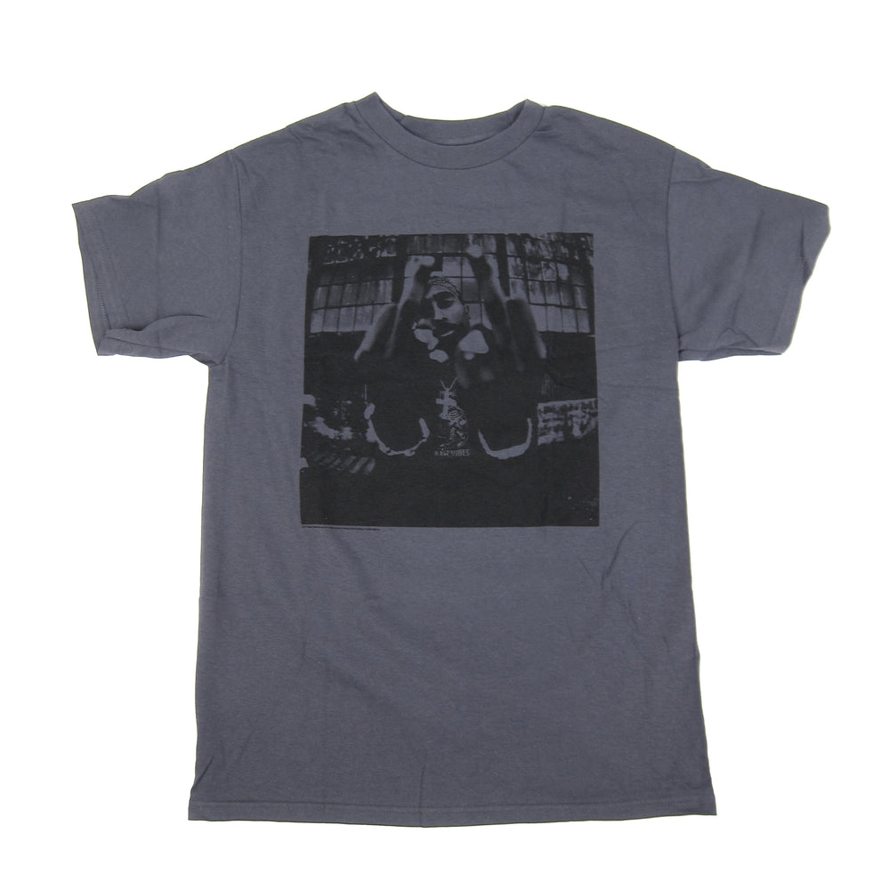 Tupac: Bold Army Shirt - Charcoal — TurntableLab.com