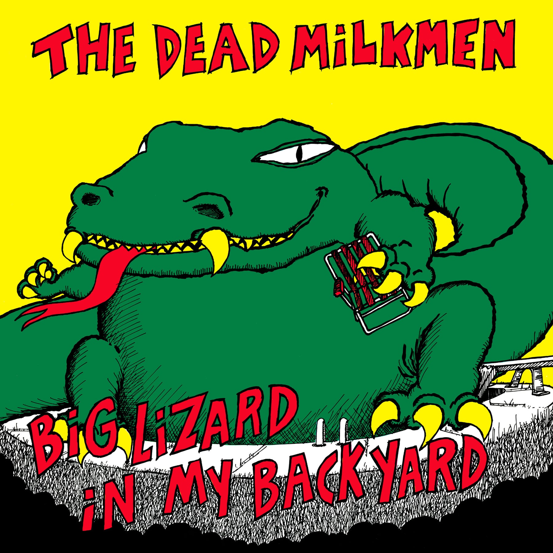 The Dead Milkmen Big Lizard In My Backyard Colored Vinyl Vinyl