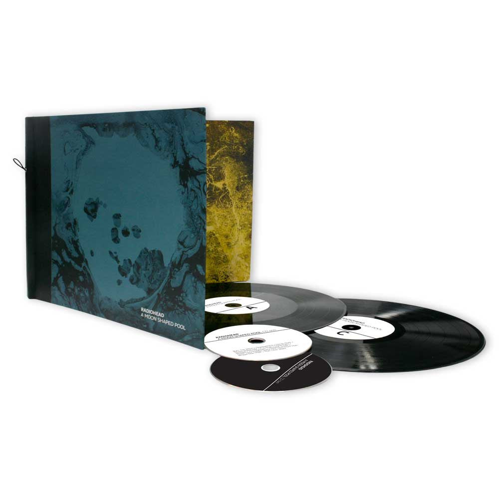 Radiohead: A Moon Shaped Pool Deluxe Edition Vinyl 2LP+2CD ...