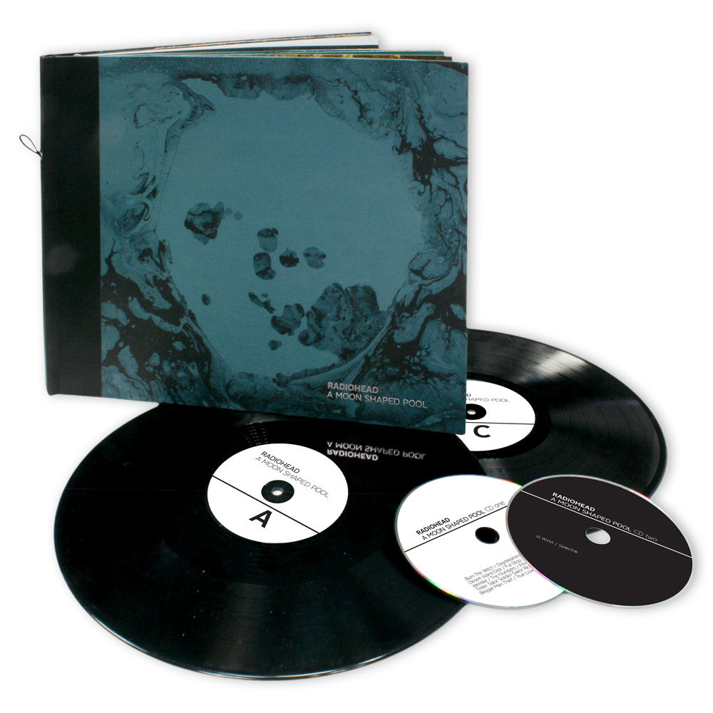 Radiohead: A Moon Shaped Pool Deluxe Edition Vinyl 2LP+2CD ...