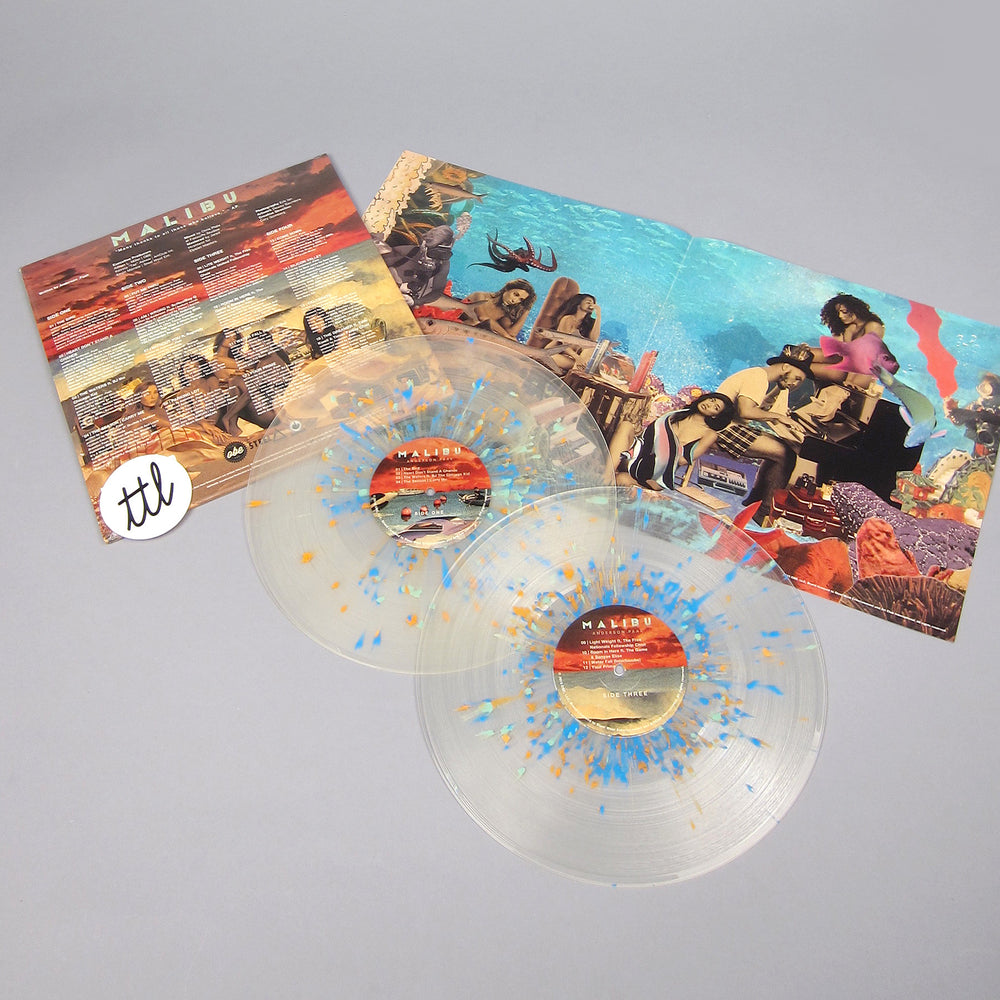 Anderson .Paak: Malibu (Clear Splatter Colored Vinyl) Vinyl 2LP - Turn ...