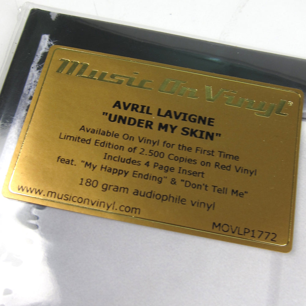 お得なキャンペーンを実施中 Avril Lavigne Under My Skin レコード LP