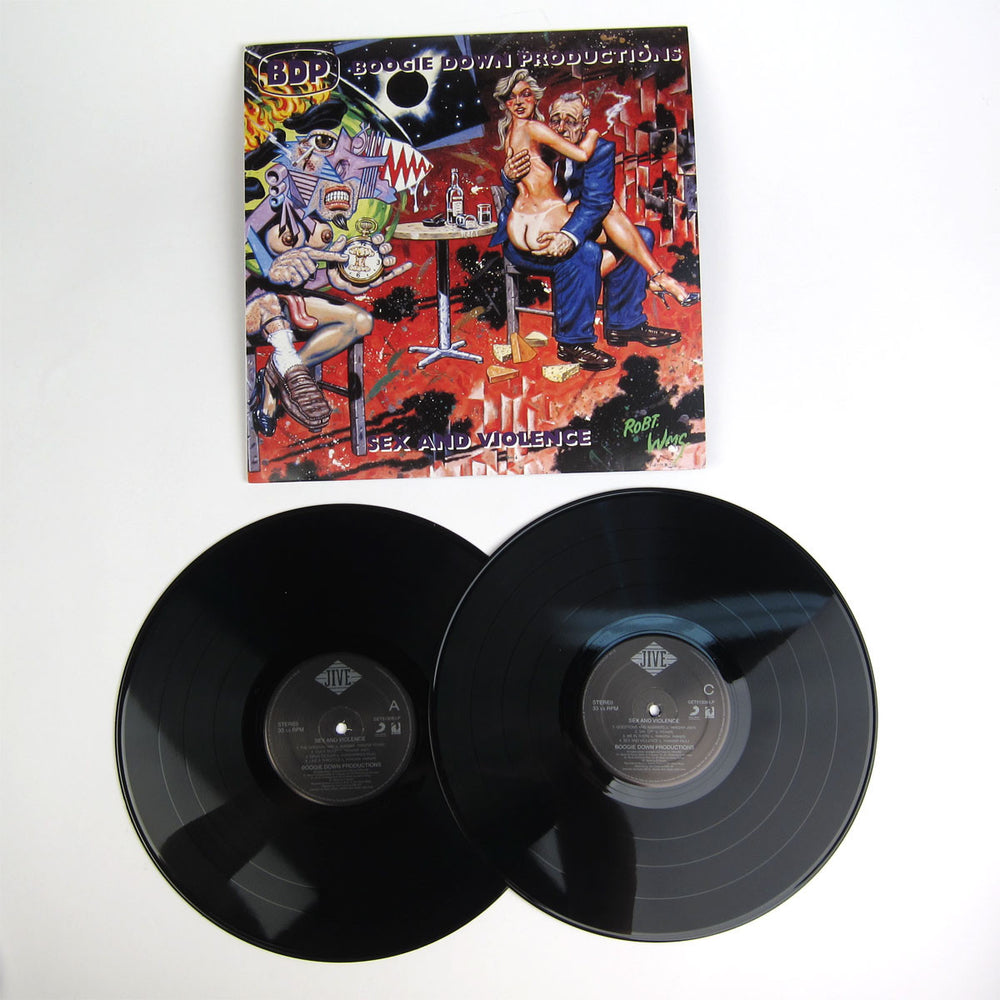 Boogie Down Productions Sex And Violence Vinyl 2lp —