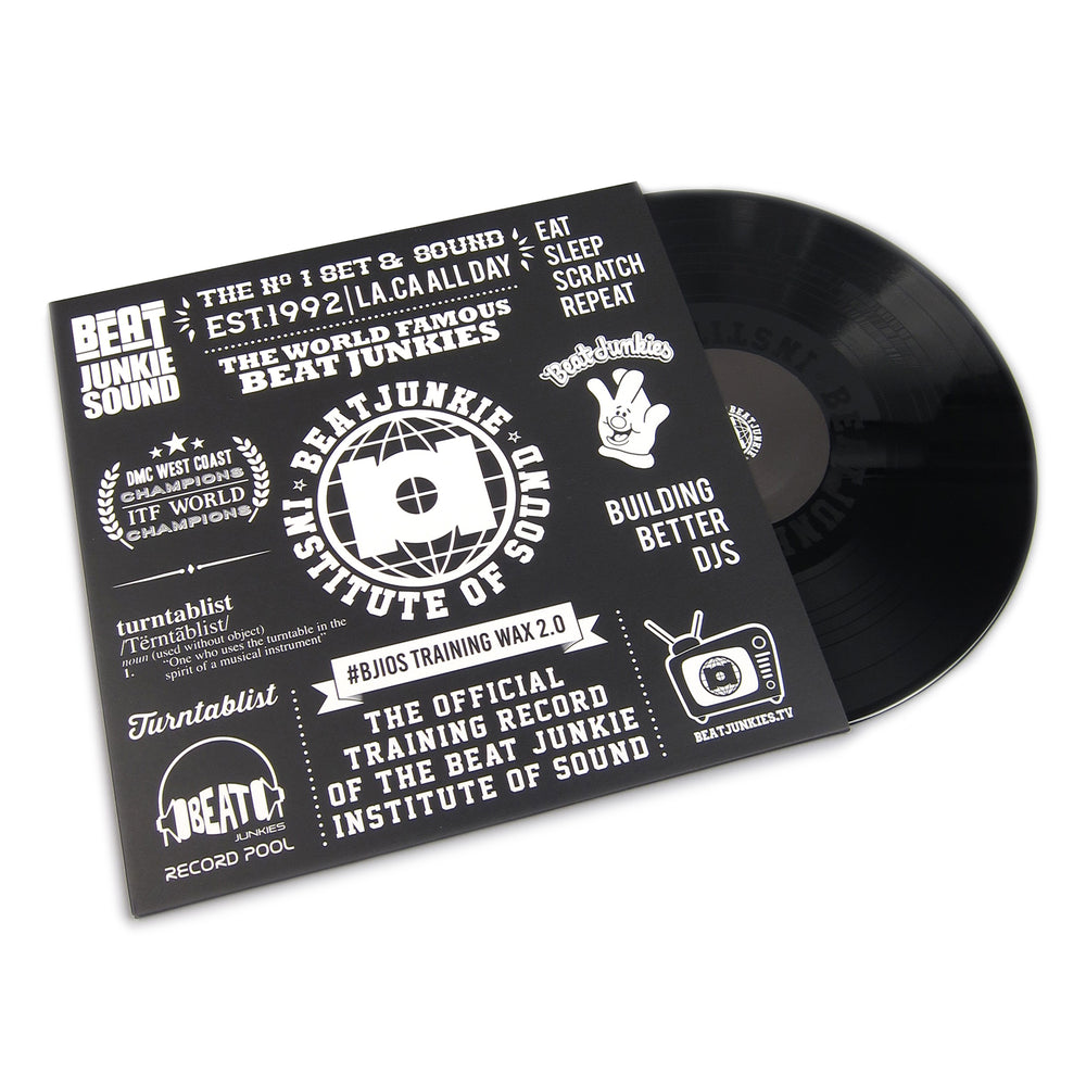 The Beat Junkies: DJ Training Wax 2.0 Vinyl LP — TurntableLab.com