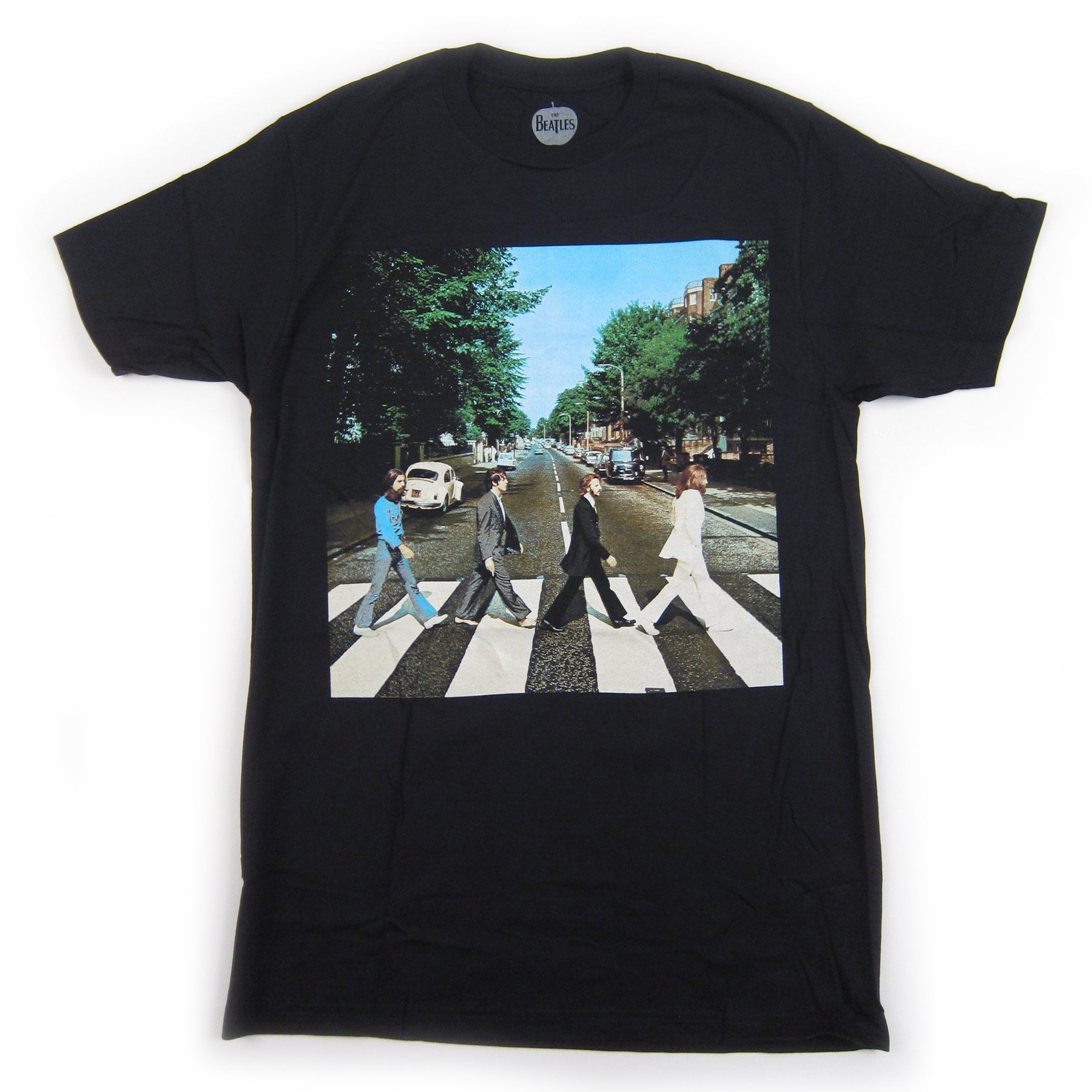 The Beatles: Abbey Road Shirt - Black – TurntableLab.com