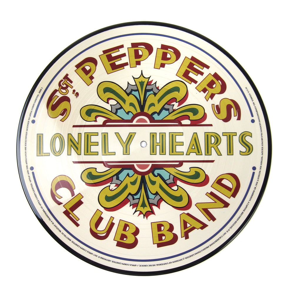 The Sgt. Pepper's Club Band (Pic Disc, Giles Ma — TurntableLab.com