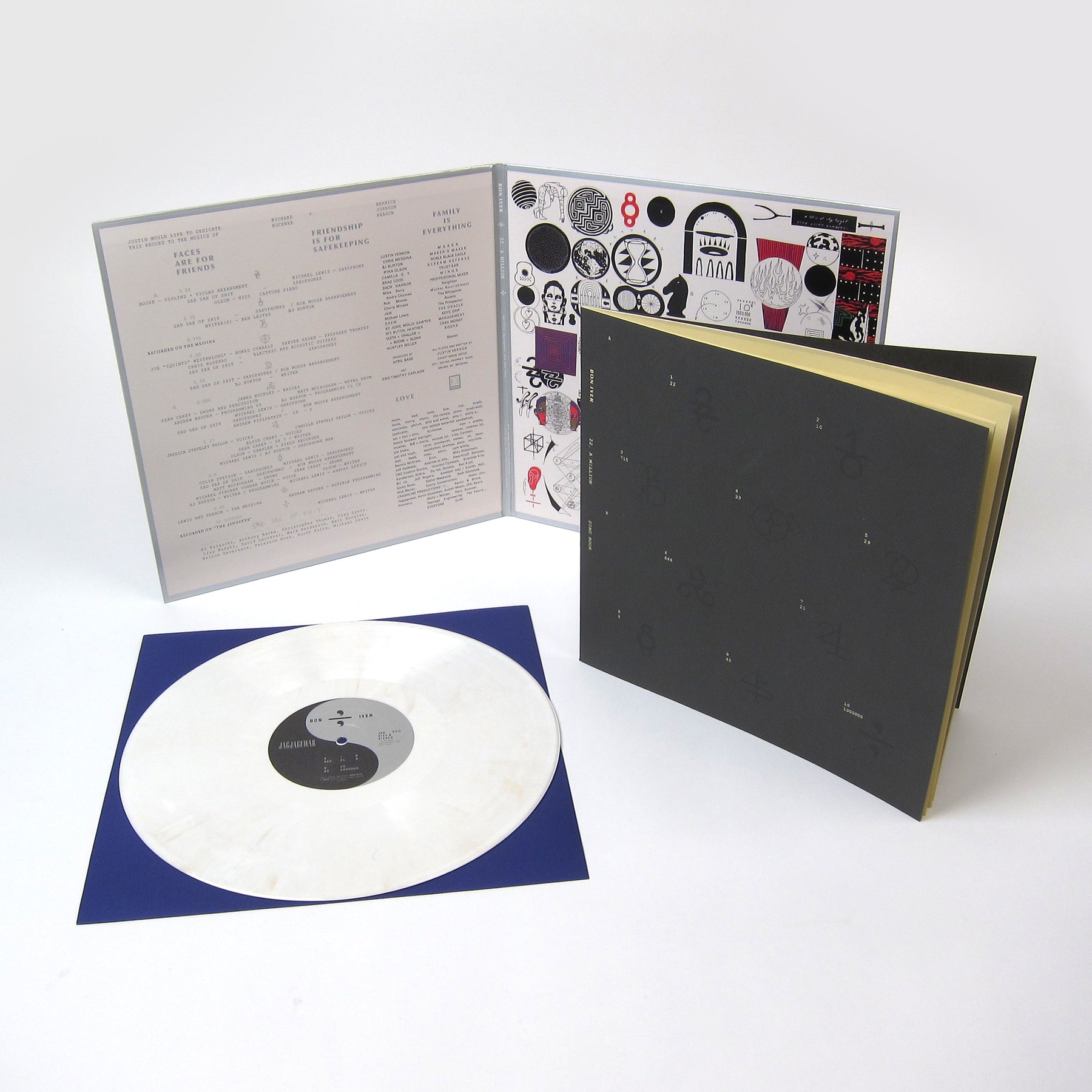 Bon Iver: 22, A Million (Bone Colored Vinyl) Vinyl LP - Turntable Lab ...