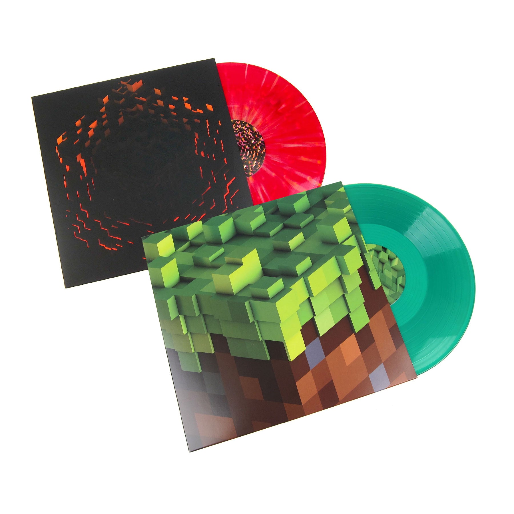 C418 Minecraft Colored Vinyl Lp Album Pack Volume Alpha Volume Beta Turntablelab Com