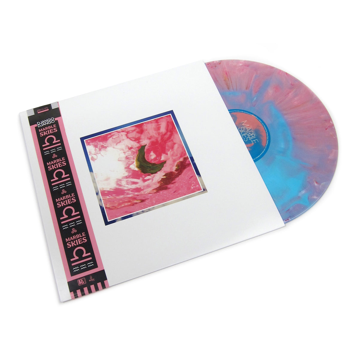 Django Django: Marble Skies (Indie Exclusive Pink & Blue Marble Vinyl ...