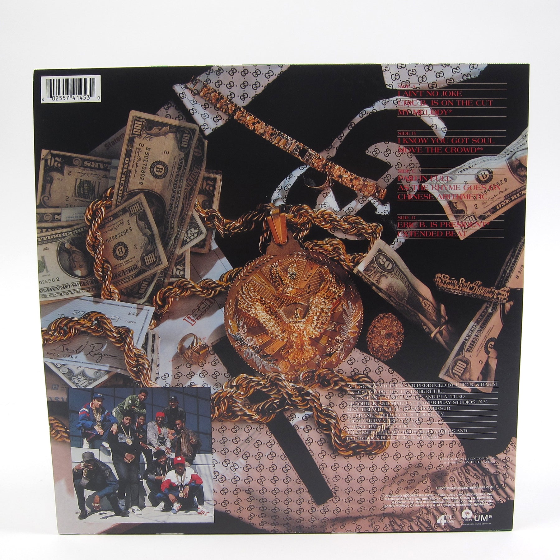 Eric B. & Rakim – Paid In Full アナログレコード - レコード