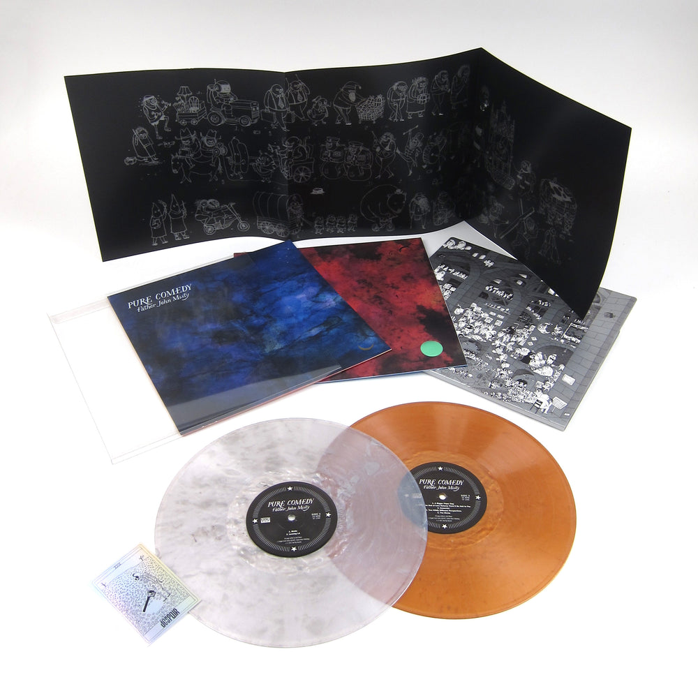 John Misty: Pure Comedy Deluxe Edition (Colored Vinyl) Vinyl — TurntableLab.com