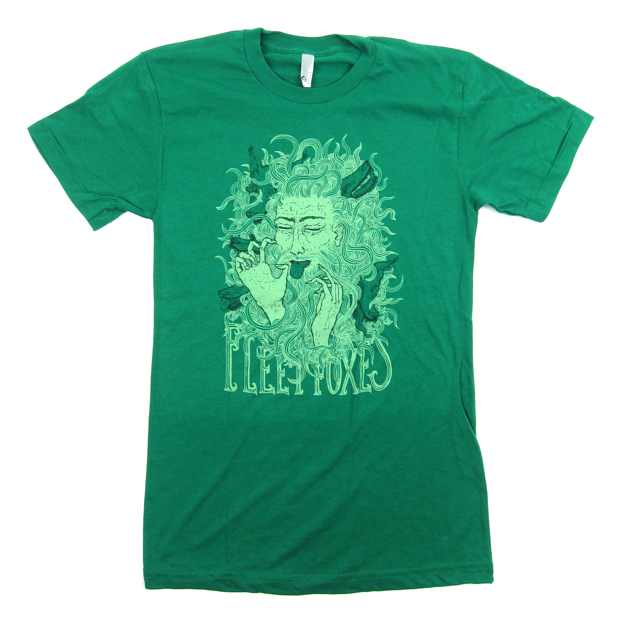 Sub Pop Records: Fleet Foxes Shirt - Green — TurntableLab.com