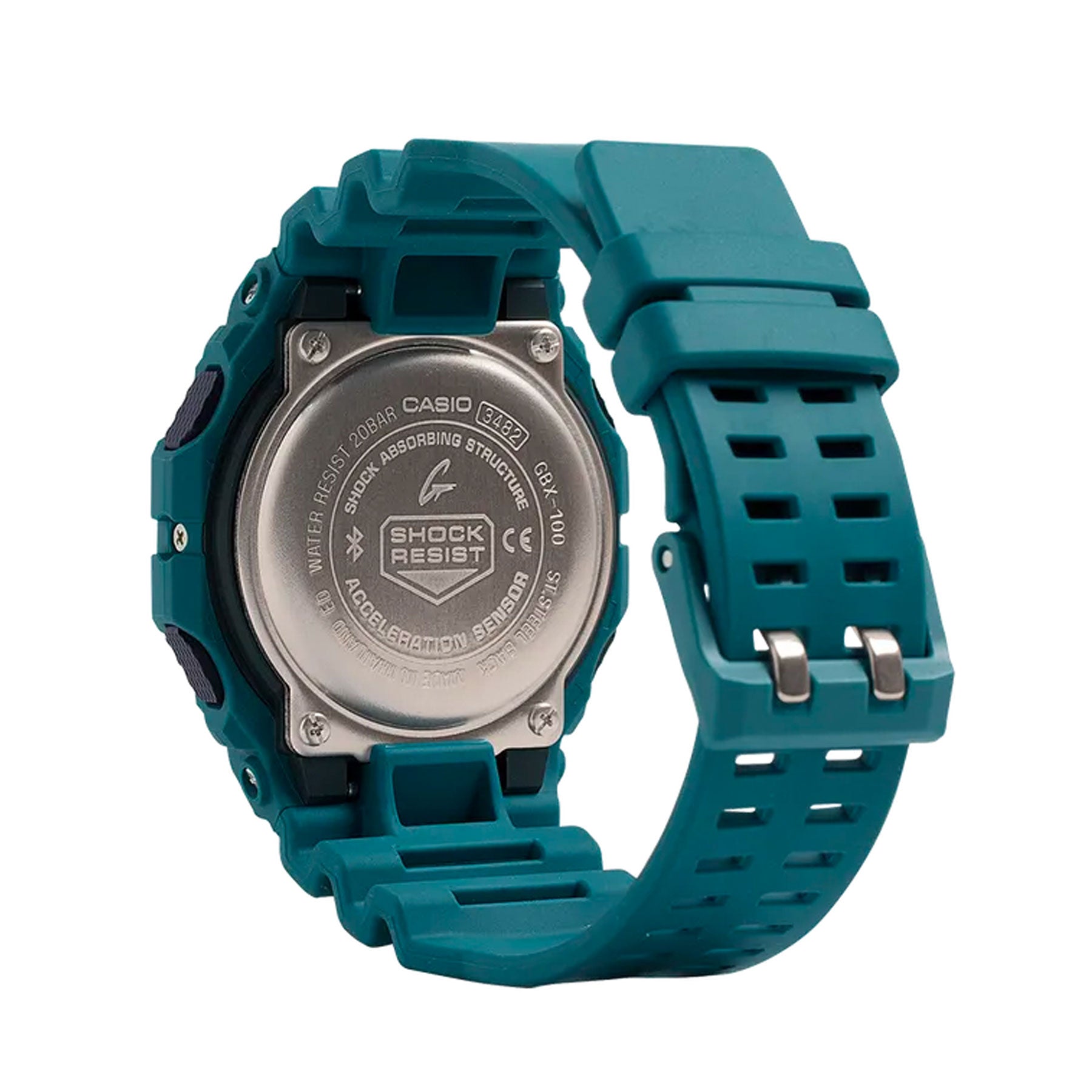 G Shock Gbx100 2 G Lide Watch Teal Turntablelab Com