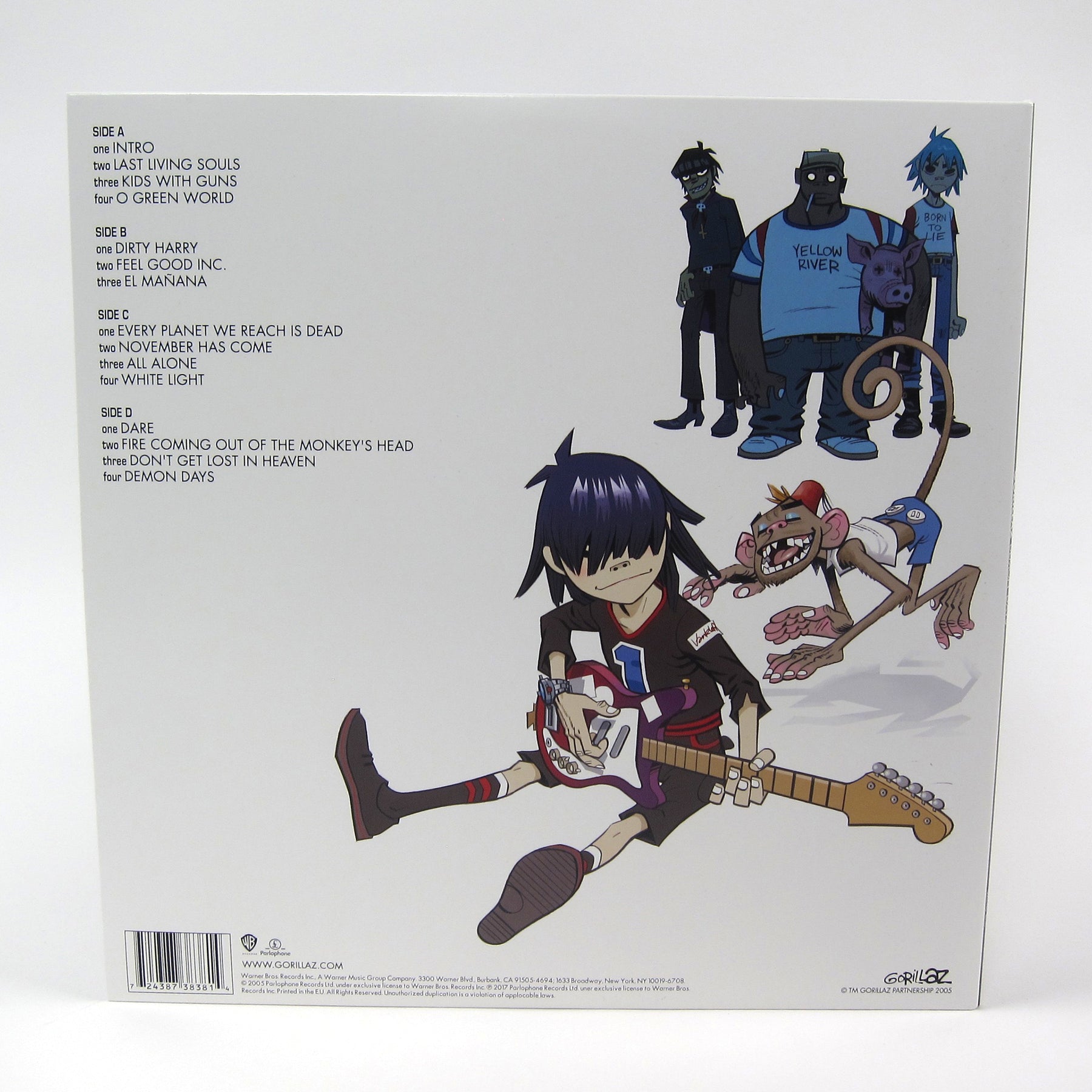 gorillaz vinyl record