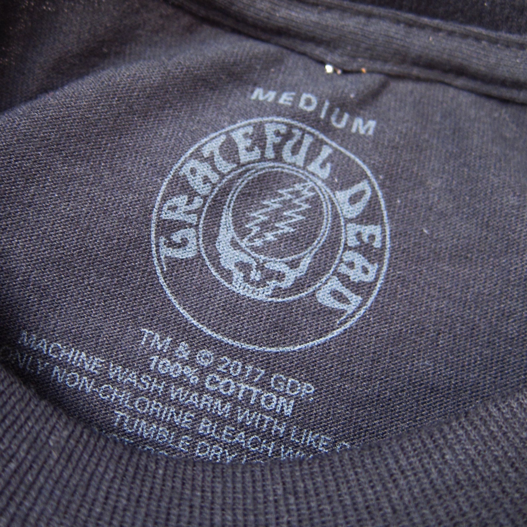 Grateful Dead: Steal Your Face Shirt - Black – TurntableLab.com