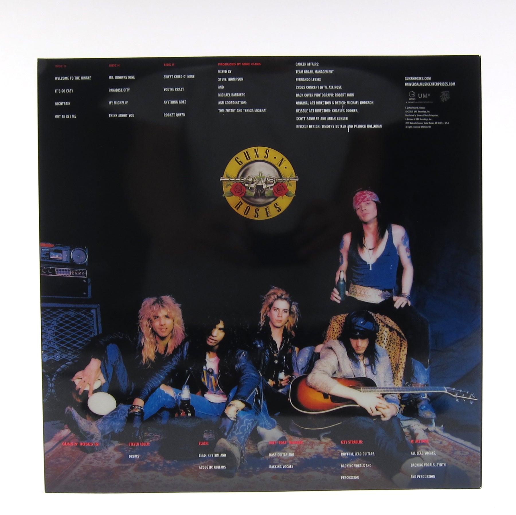 Guns N Roses Appetite For Destruction Deluxe Edition 180g