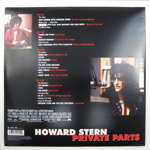 Howard Stern: Private Parts Soundtrack Vinyl LP ...