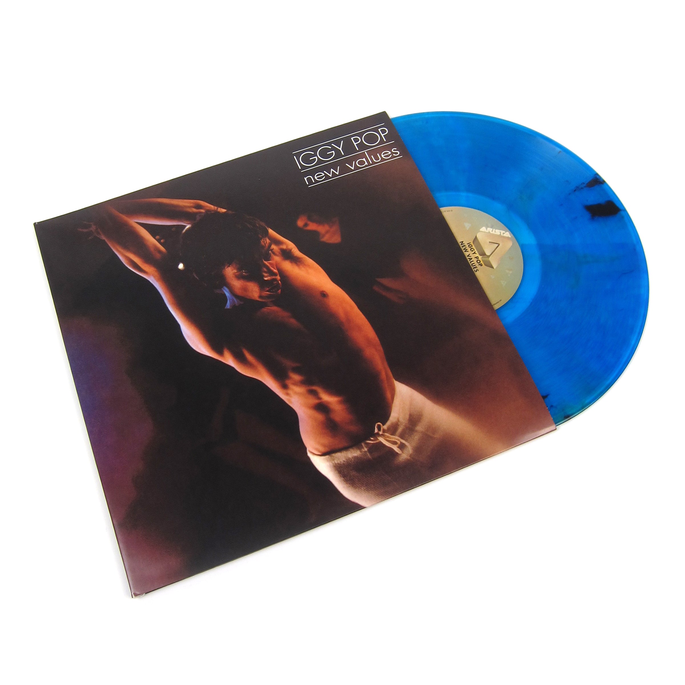 Iggy Pop: New Values (180g, Blue/Black Swirl Vinyl) Vinyl LP (Record ...