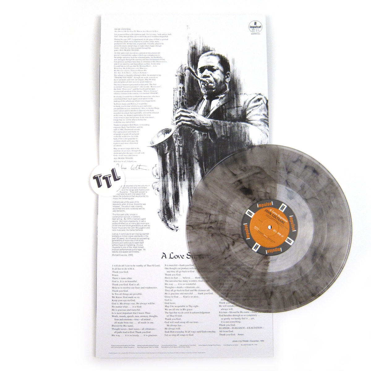 アナプロ John Coltrane LOVE Supreme 2LP 45回転の+inforsante.fr