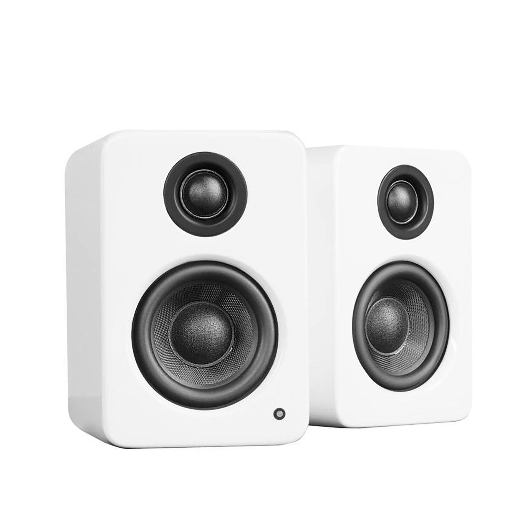 Kanto Yu2 Powered Bookshelf Speakers Matte White Yu2mw