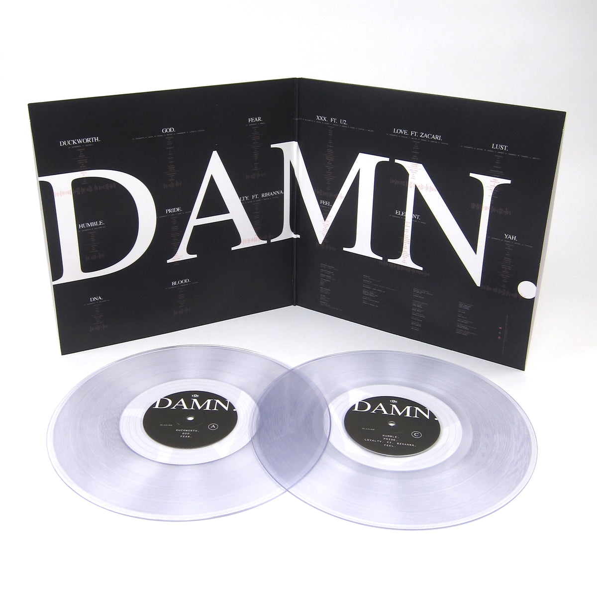 Kendrick Lamar Damn Collector S Edition Clear Colored Vinyl