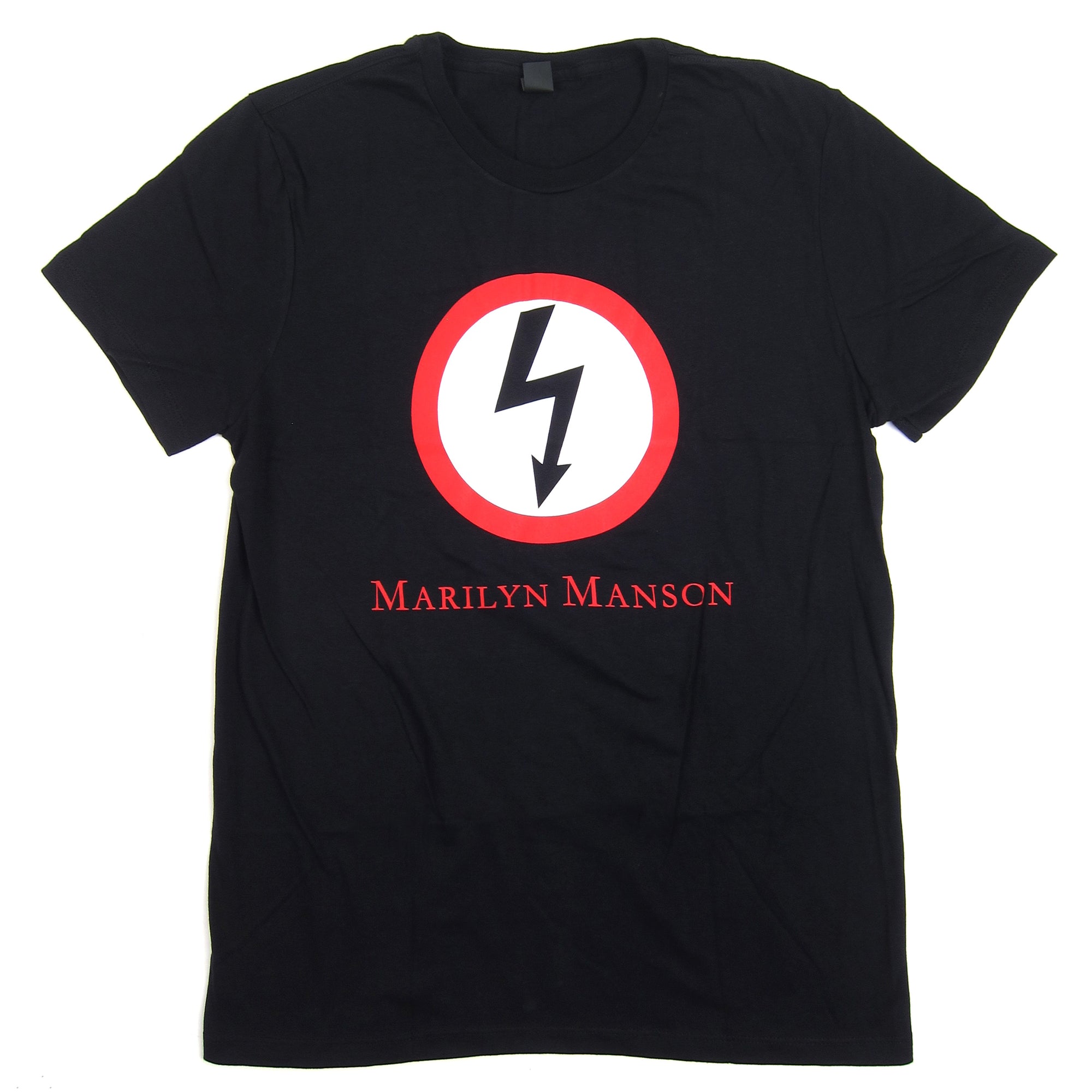 Marilyn Manson: Classic Bolt Shirt - Black — TurntableLab.com