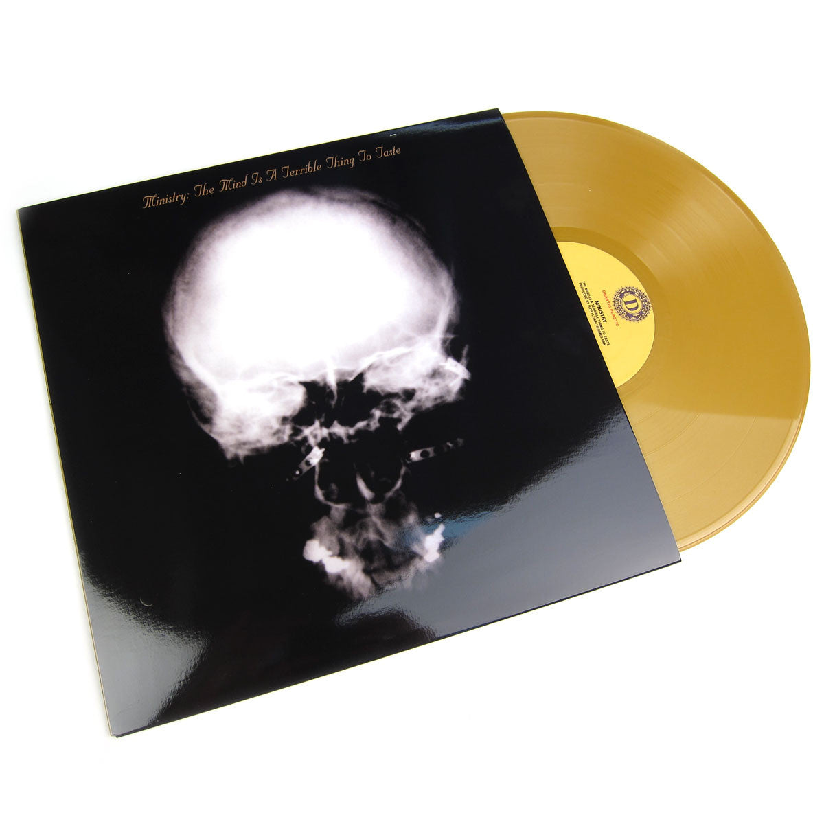 Ministry: The Mind Is A Terrible Thing To Taste (Gold Vinyl) Vinyl Lp — Turntablelab.com