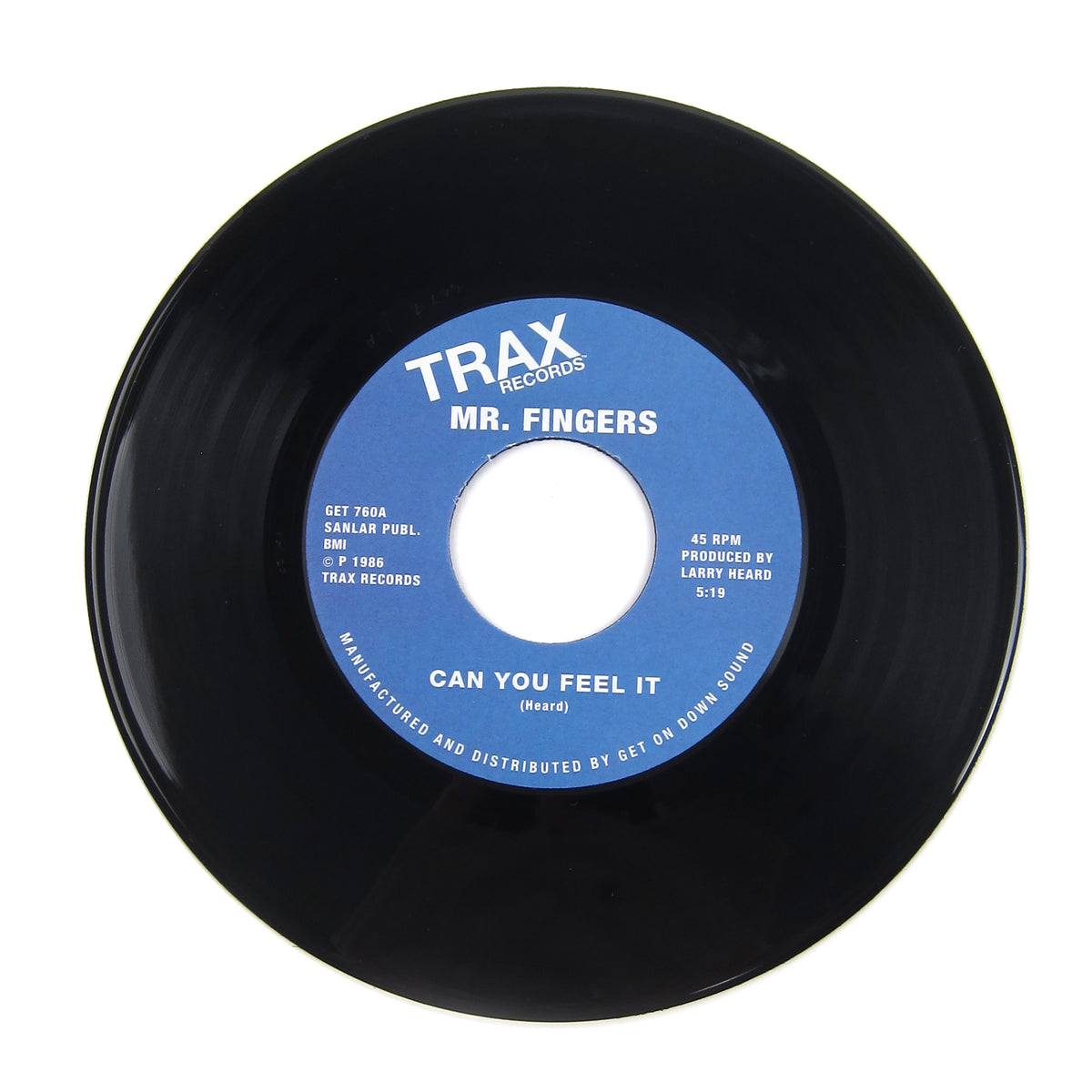 Mr. Fingers: Can You Feel / Washing Machine Vinyl 7" — TurntableLab.com