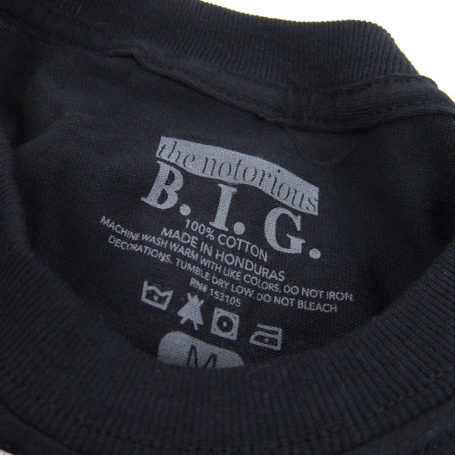 Notorious B.I.G.: Baby Shirt - Black – TurntableLab.com