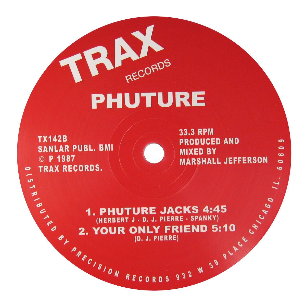 Phuture Acid Tracks Vinyl 12