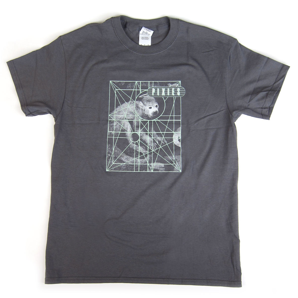 Pixies: Doolittle Monkey Grid Shirt - Charcoal – TurntableLab.com